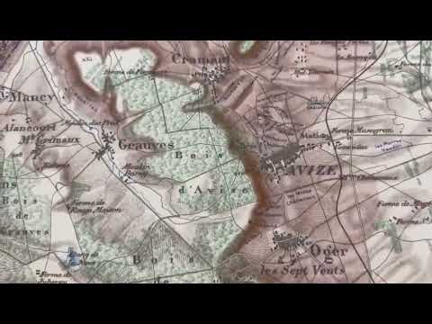 video presentation of the printed map
