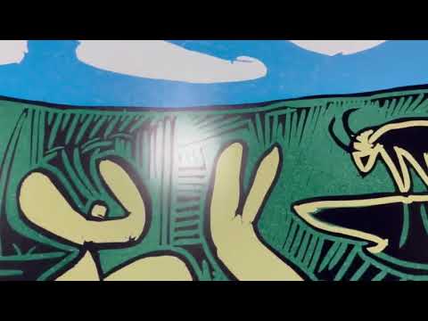 video presentation of the fine art reproduction
