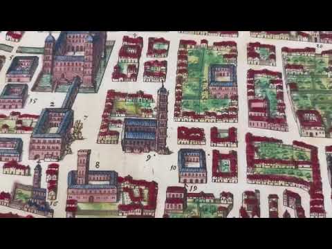 video presentation of the printed map
