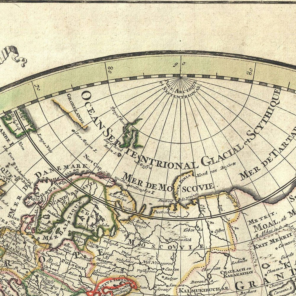 detail of the map from the top left corner