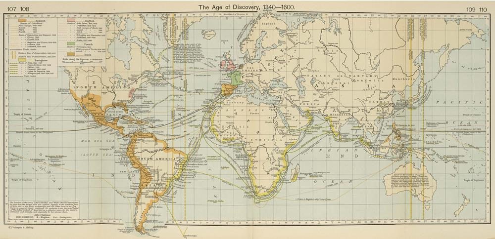 presentation of the map reproduction without a frame