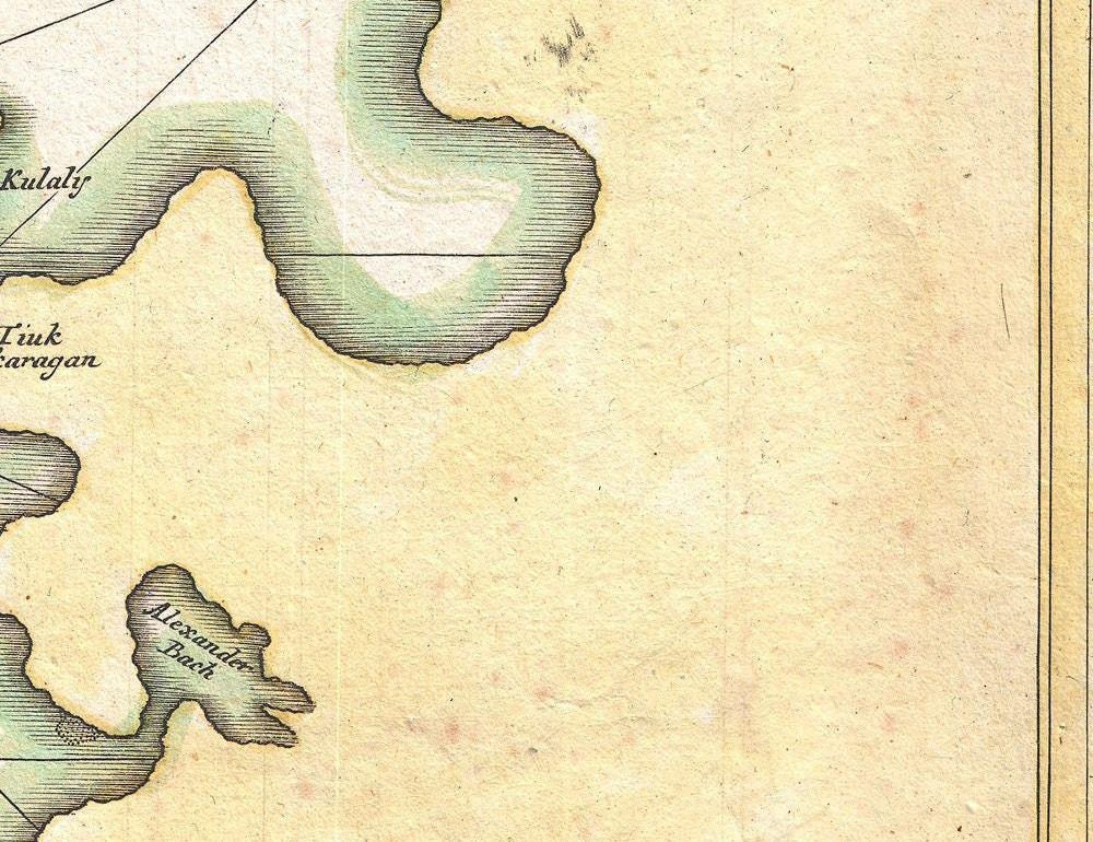 detail of the map from the centre left