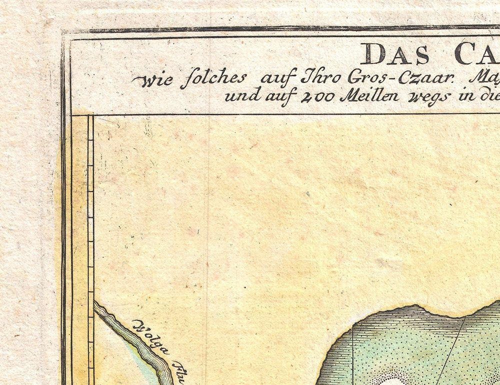 detail of the map from the top left corner