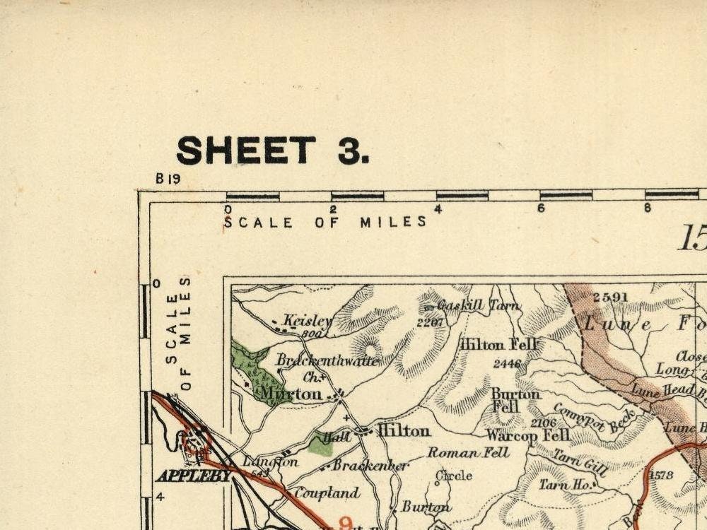 detail of the map from the top left corner