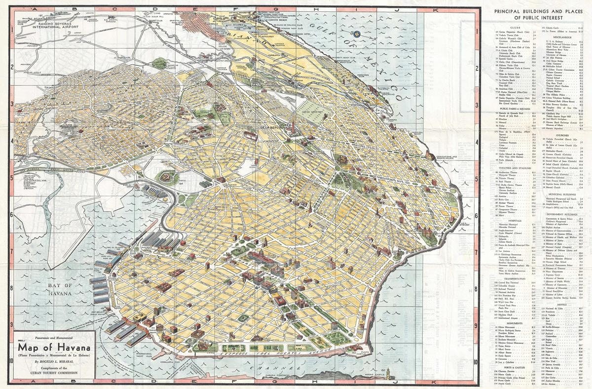 presentation of the map reproduction without a frame