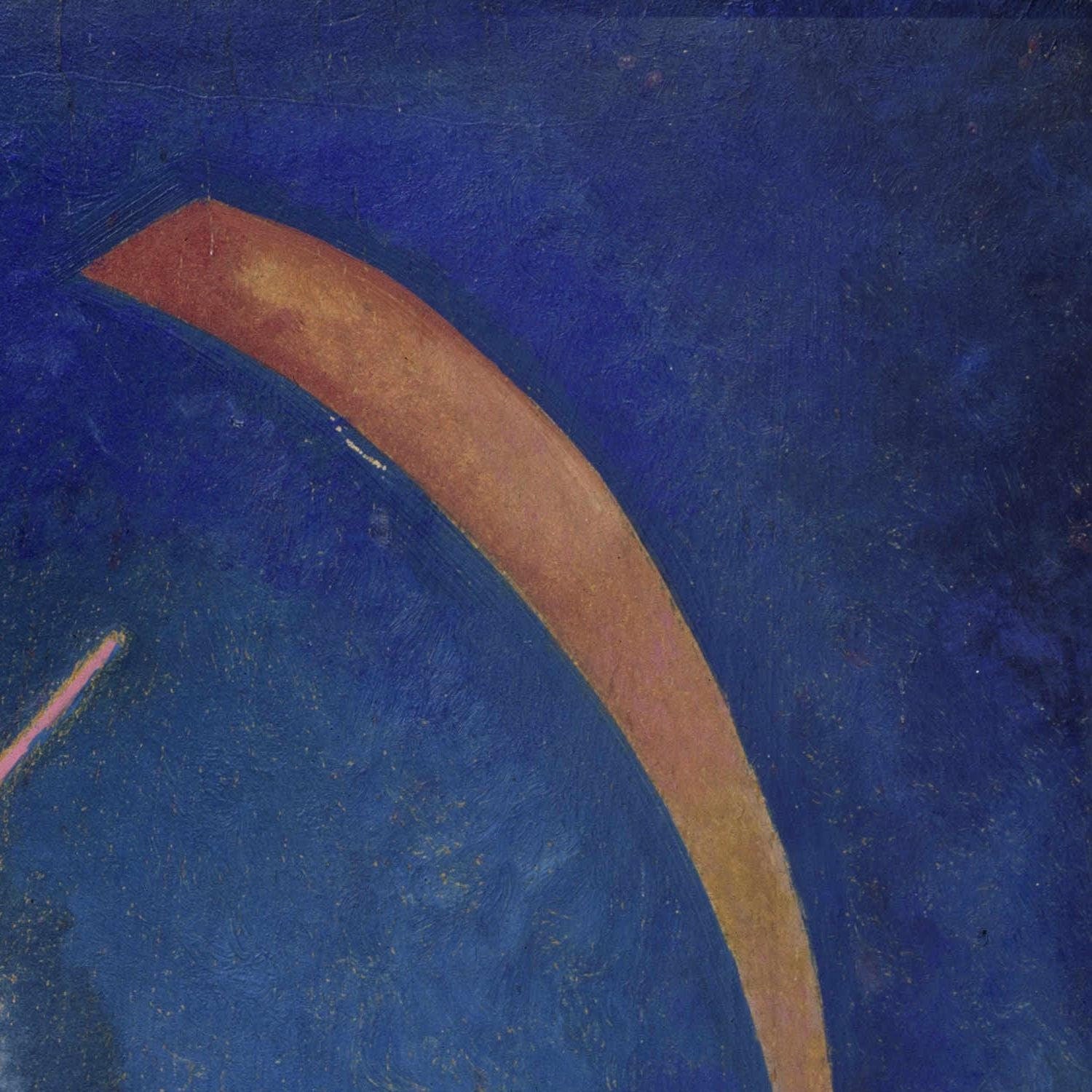 detail of the fine art reproduction from the top right corner