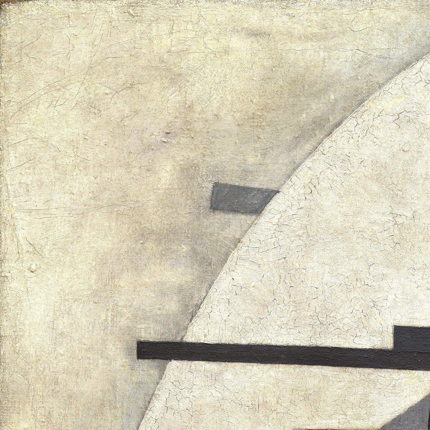 detail of the fine art reproduction from the top left corner