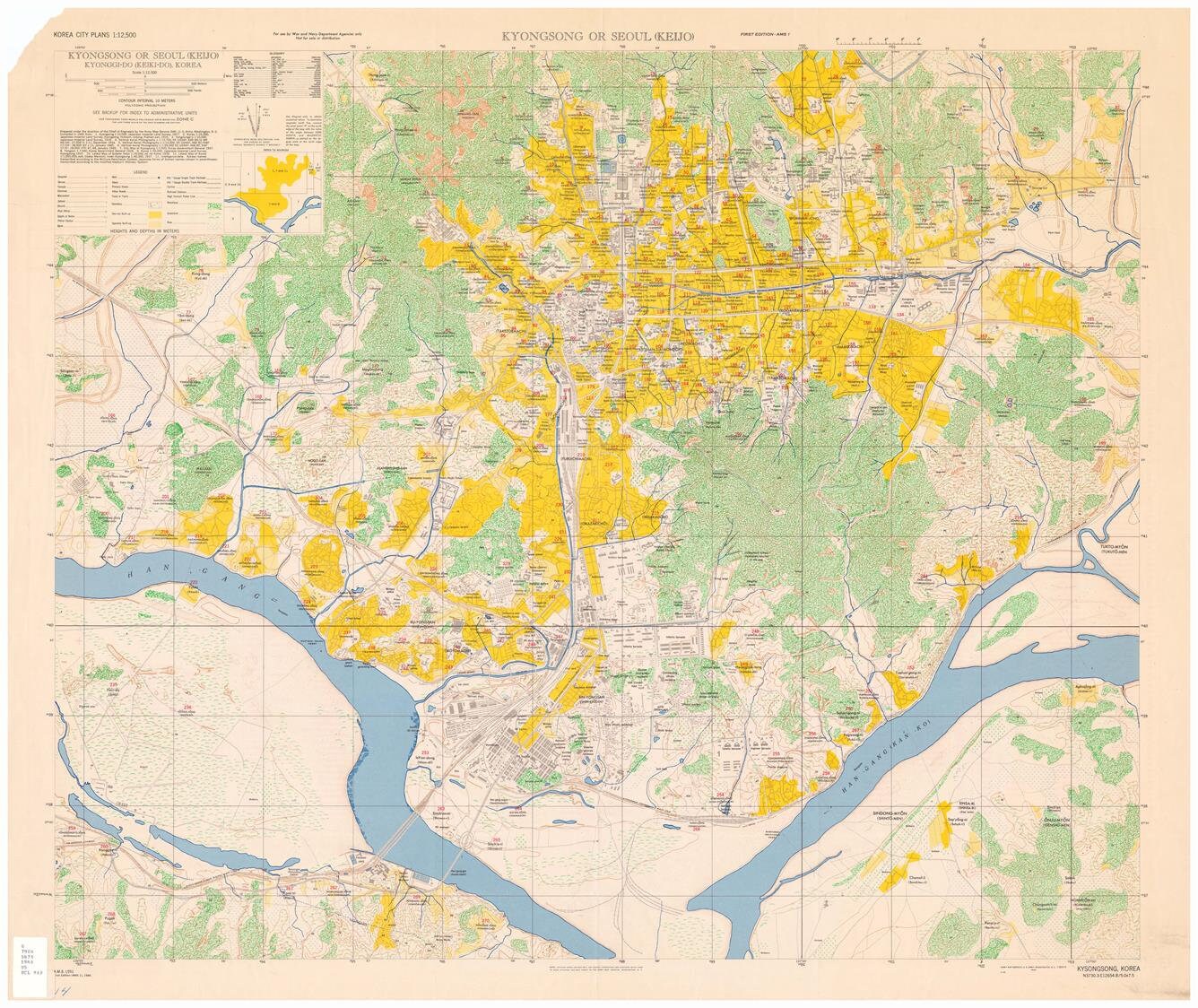 presentation of the map reproduction without a frame