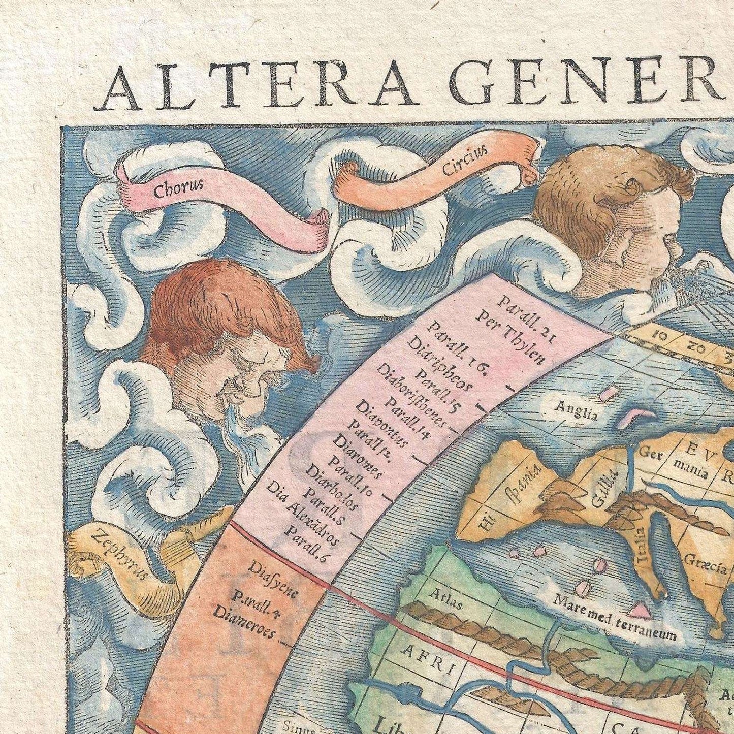 detail of the map from the top left corner