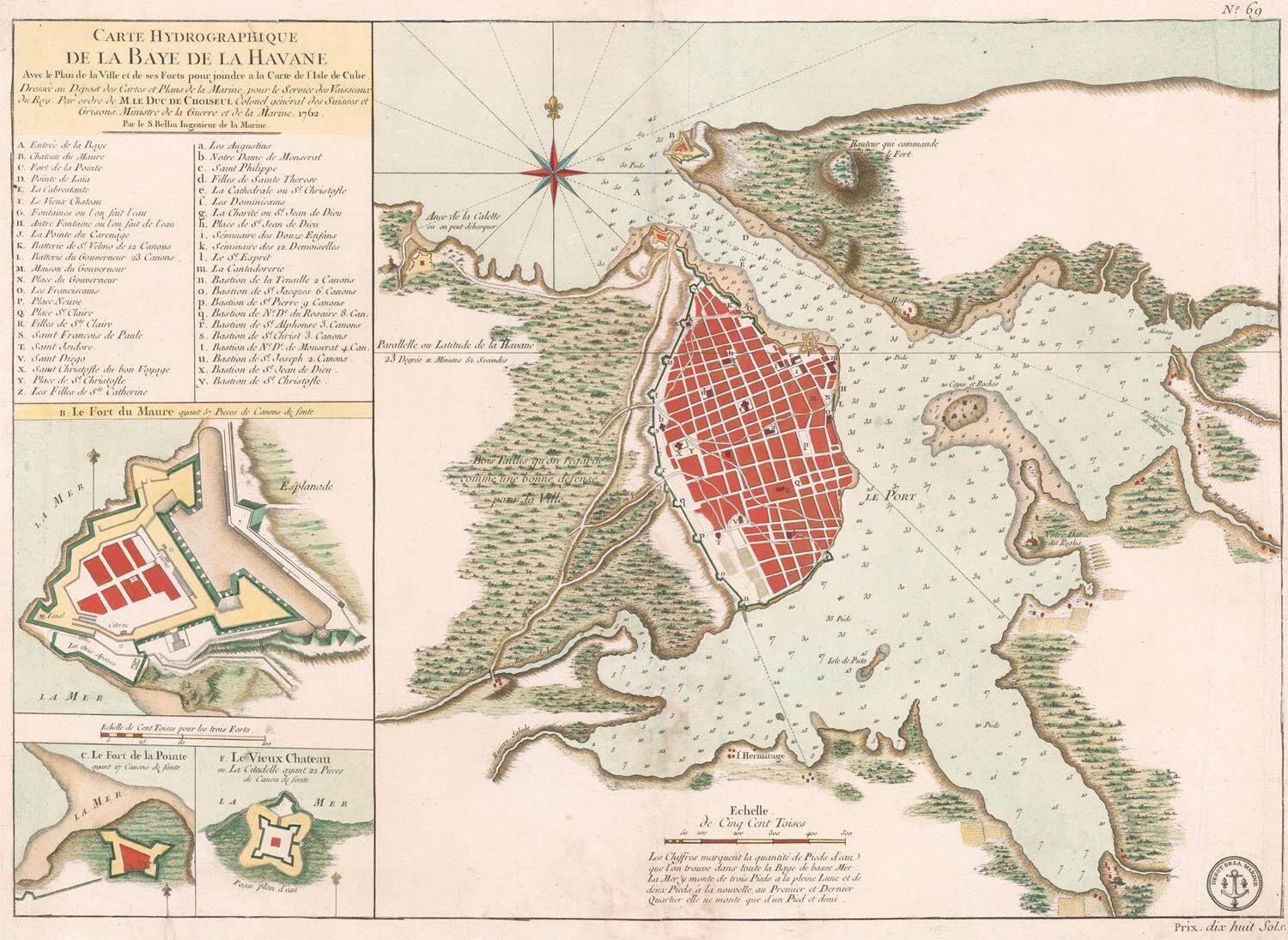 presentation of the map reproduction without a frame