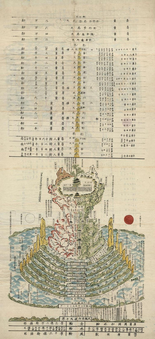 presentation of the map reproduction without a frame