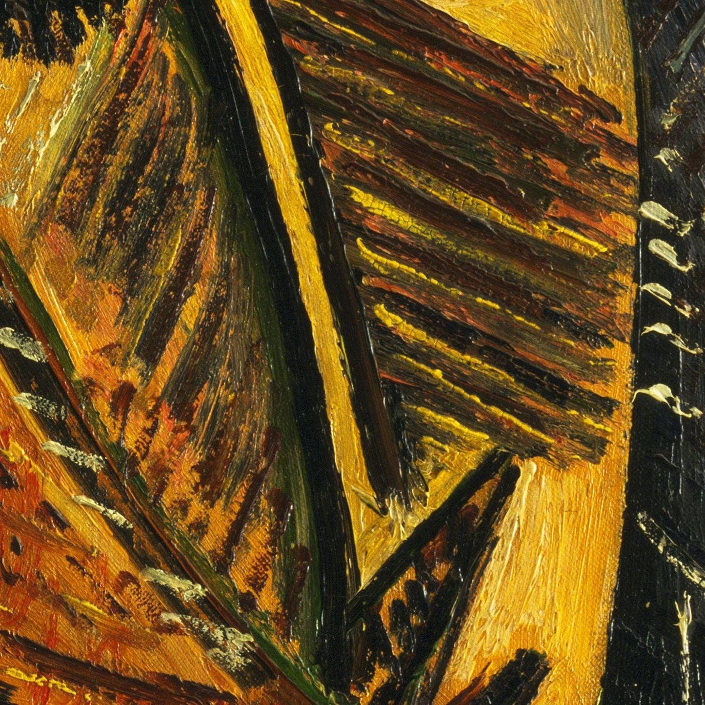 detail of the fine art reproduction from the centre 