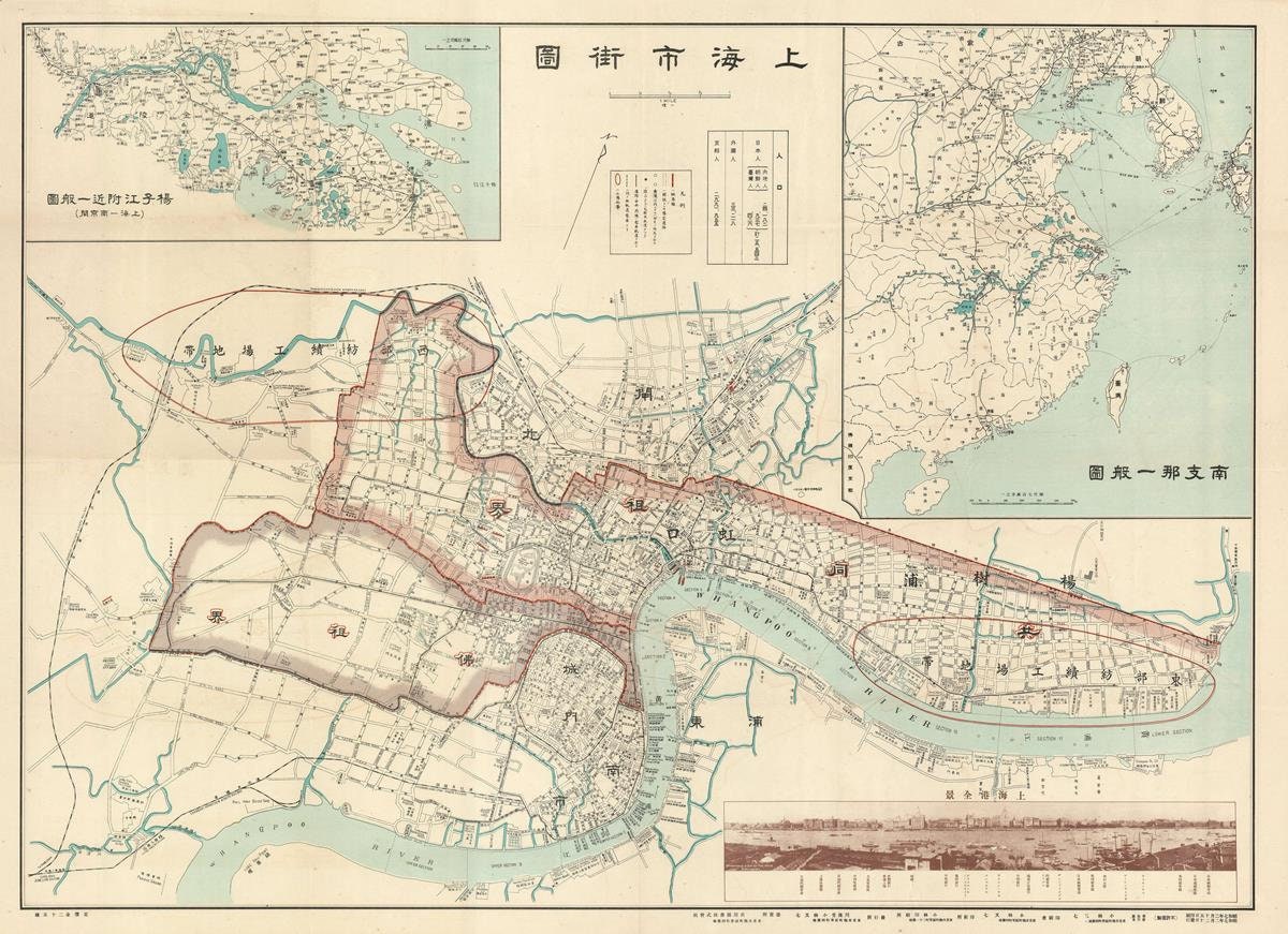 presentation of the map reproduction without a frame