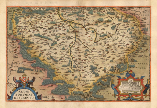 presentation of the map reproduction without a frame