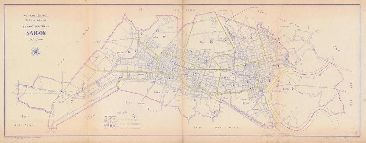 presentation of the map reproduction without a frame