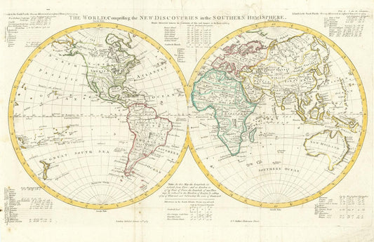 presentation of the map reproduction without a frame