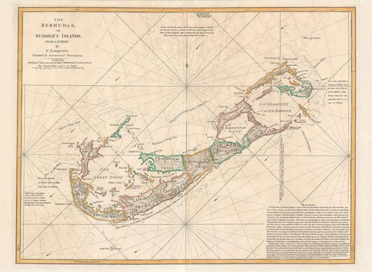 presentation of the map reproduction without a frame