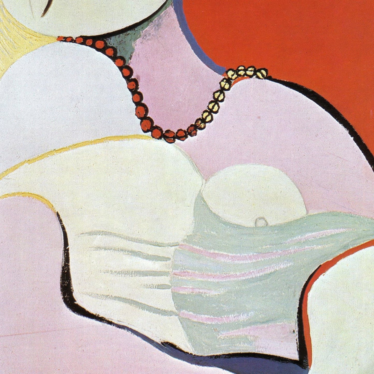 detail of the fine art reproduction from the centre 