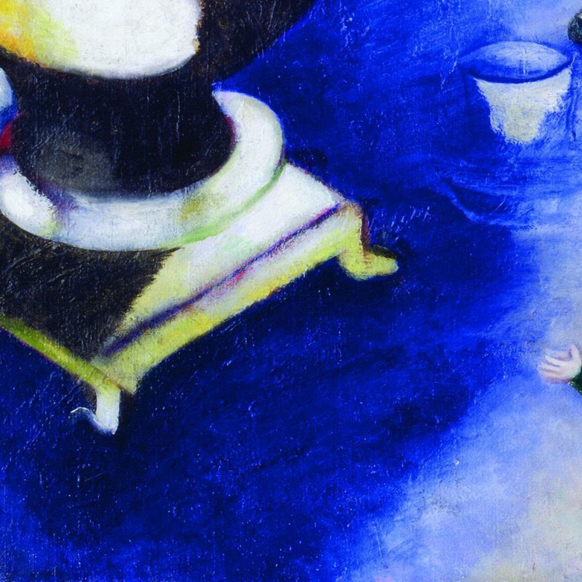 detail of the fine art reproduction from the bottom left corner