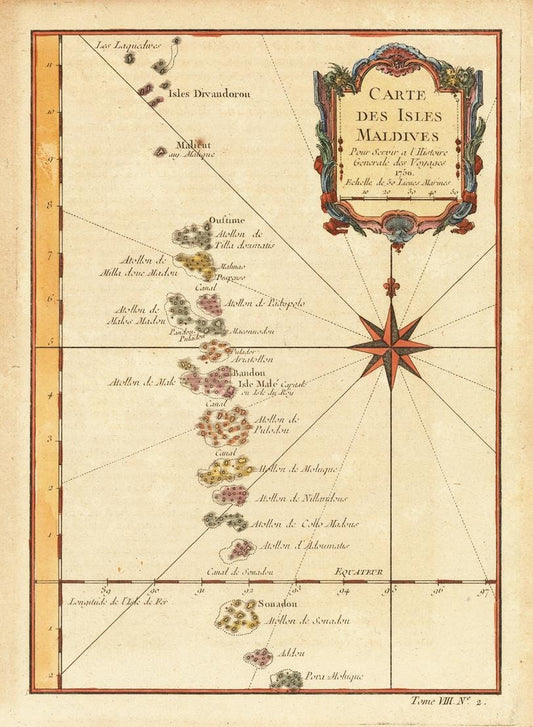 presentation of the map reproduction without a frame