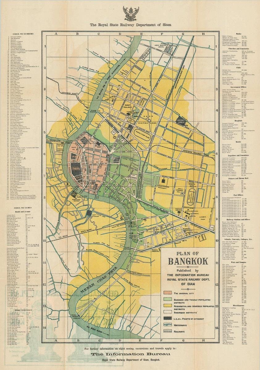 presentation of the map reproduction without a frame