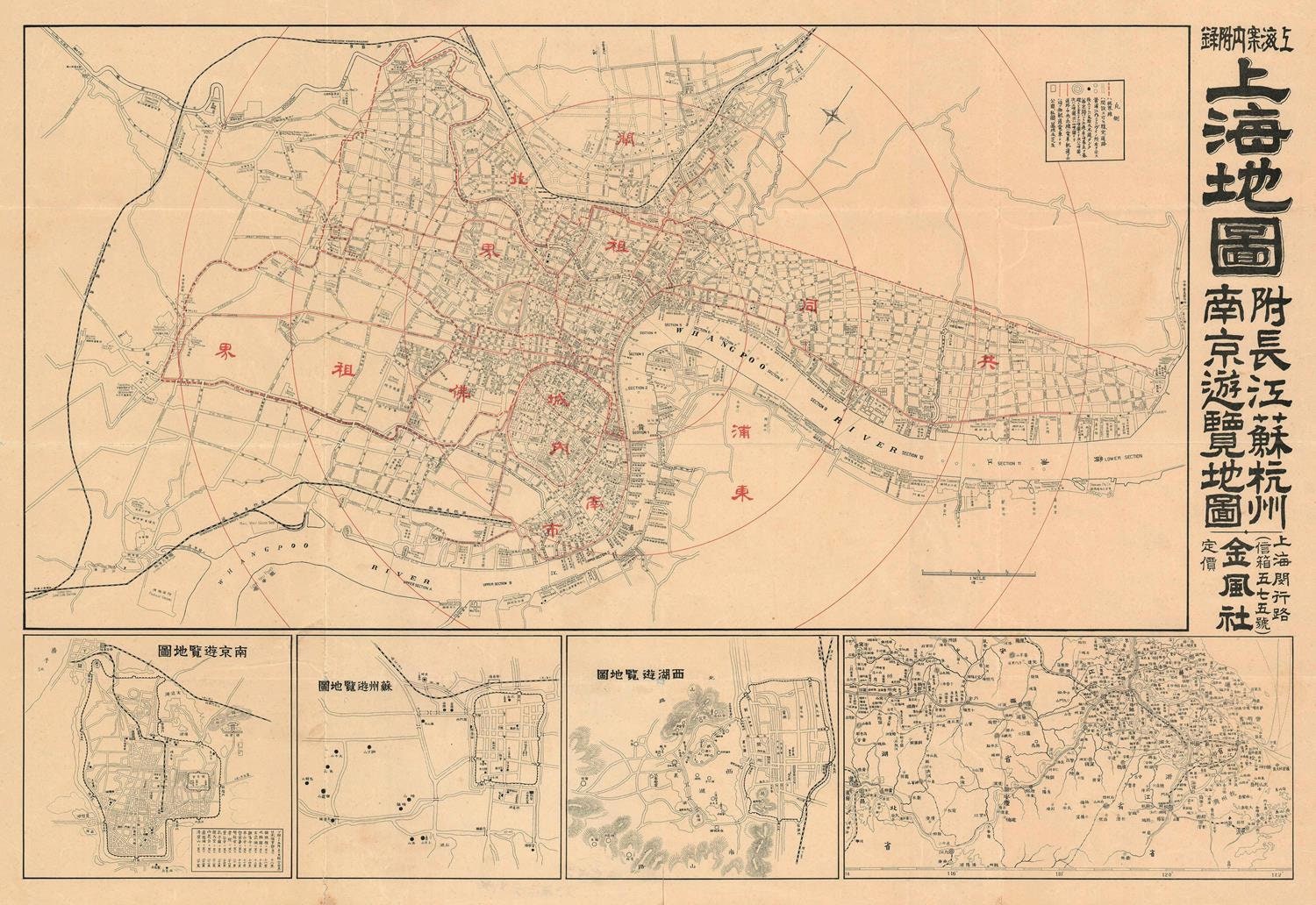 presentation of the map reproduction without a frame