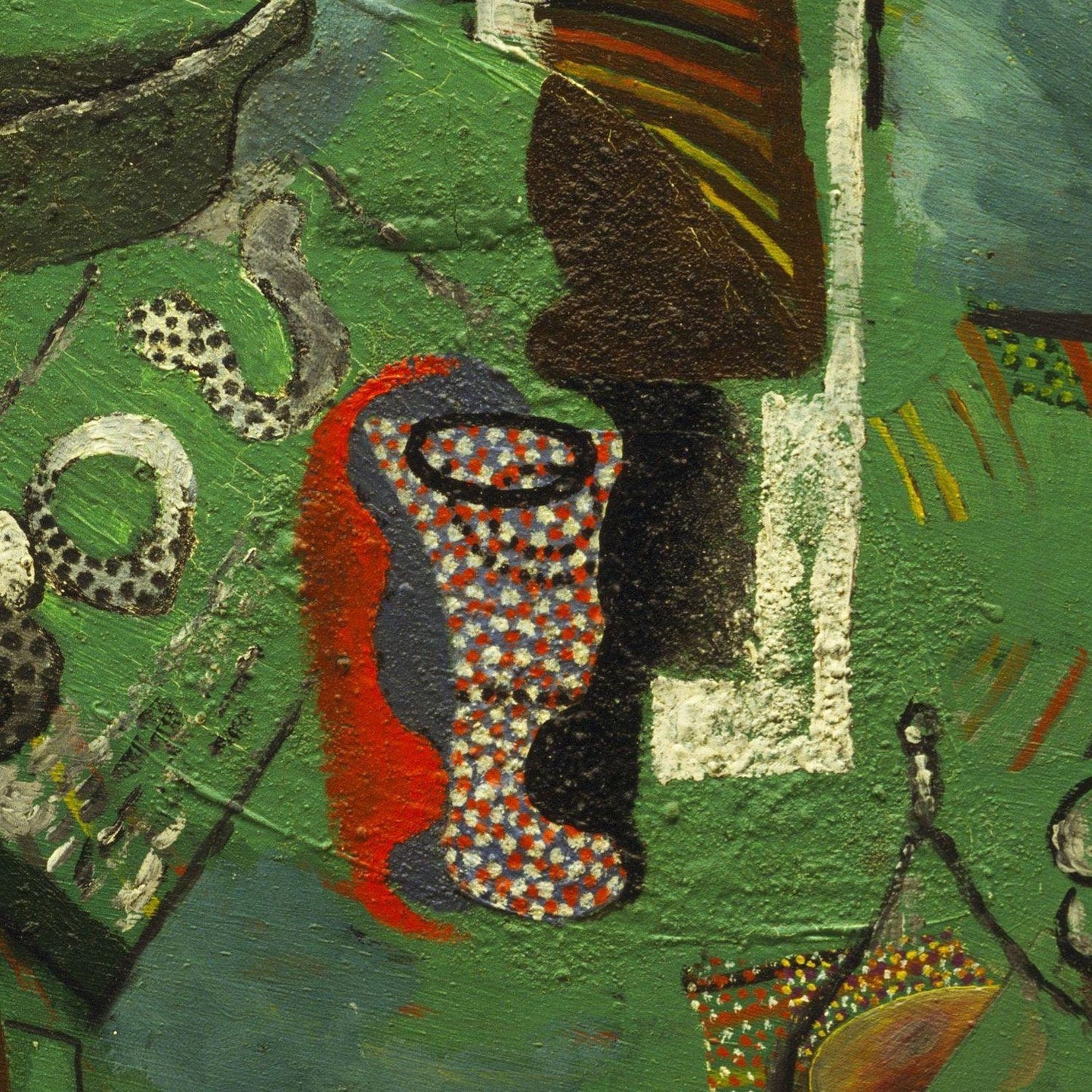 detail of the fine art reproduction from the centre 