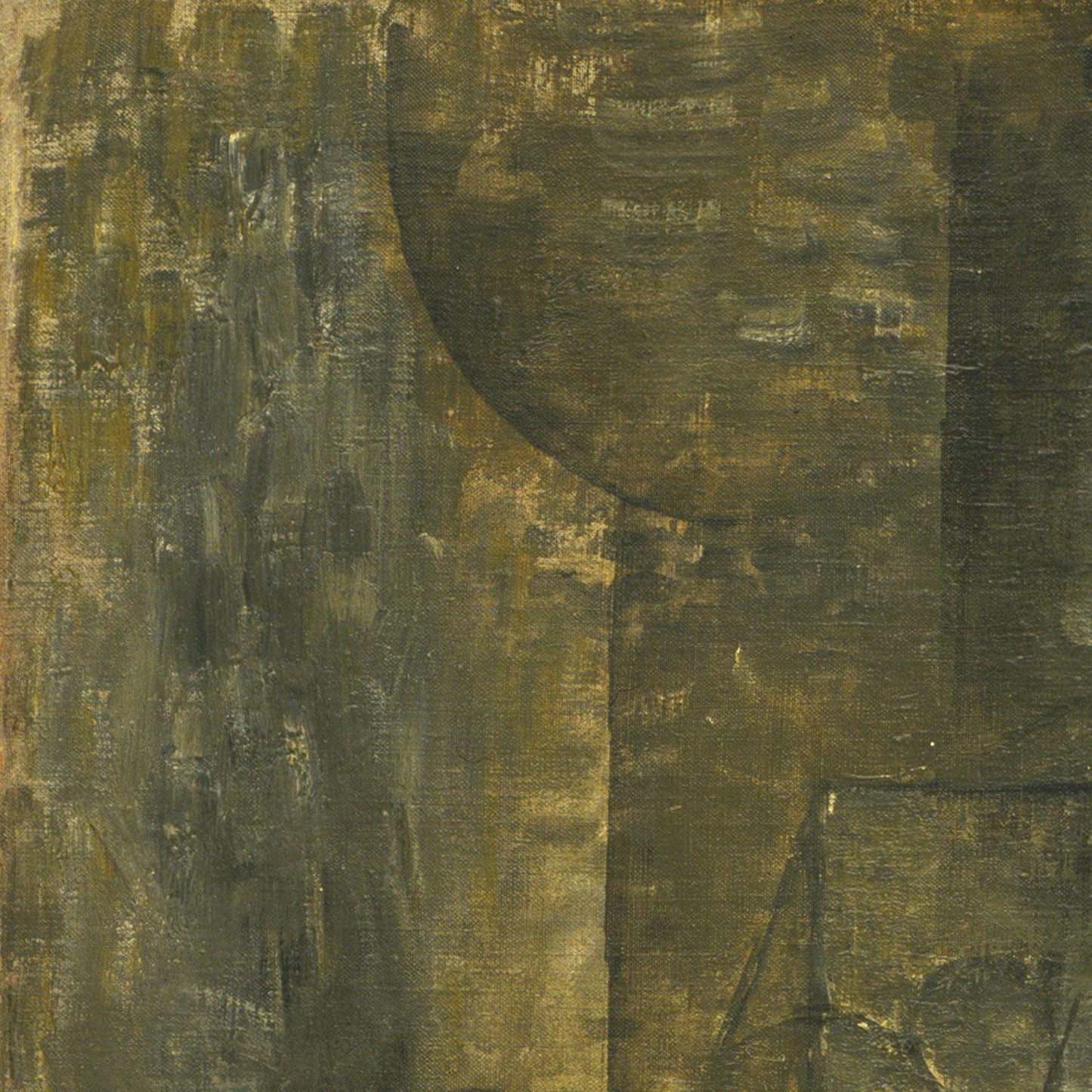 detail of the fine art reproduction from the top left corner