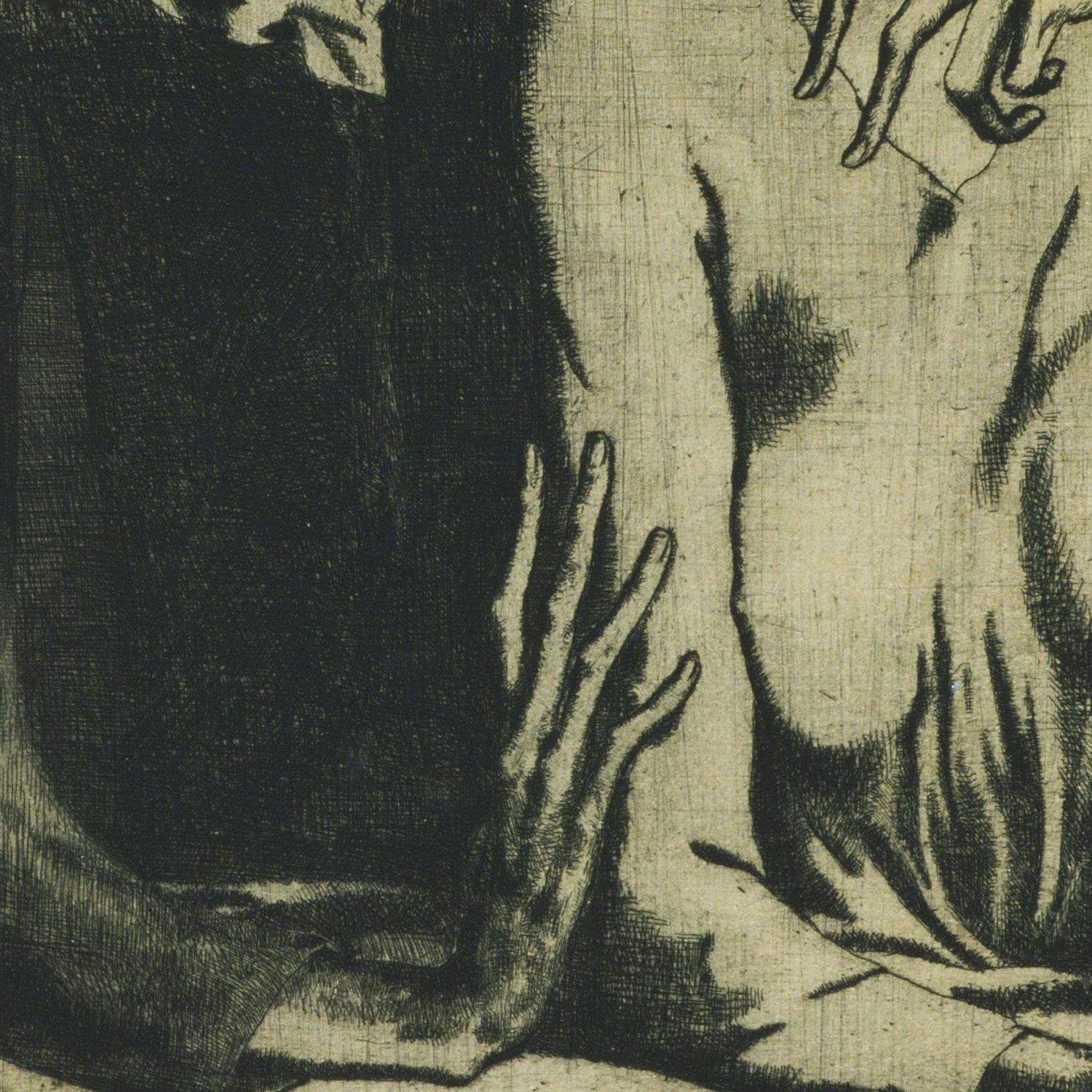 detail of the drawing reproduction from the centre 