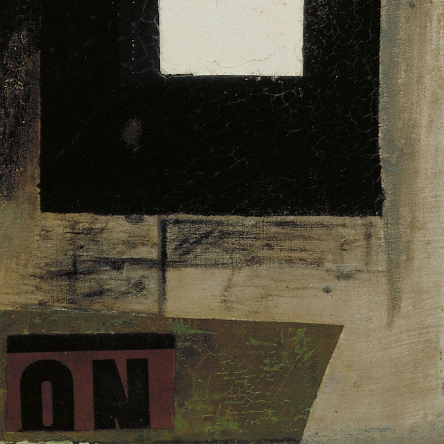 detail of the fine art reproduction from the bottom right corner