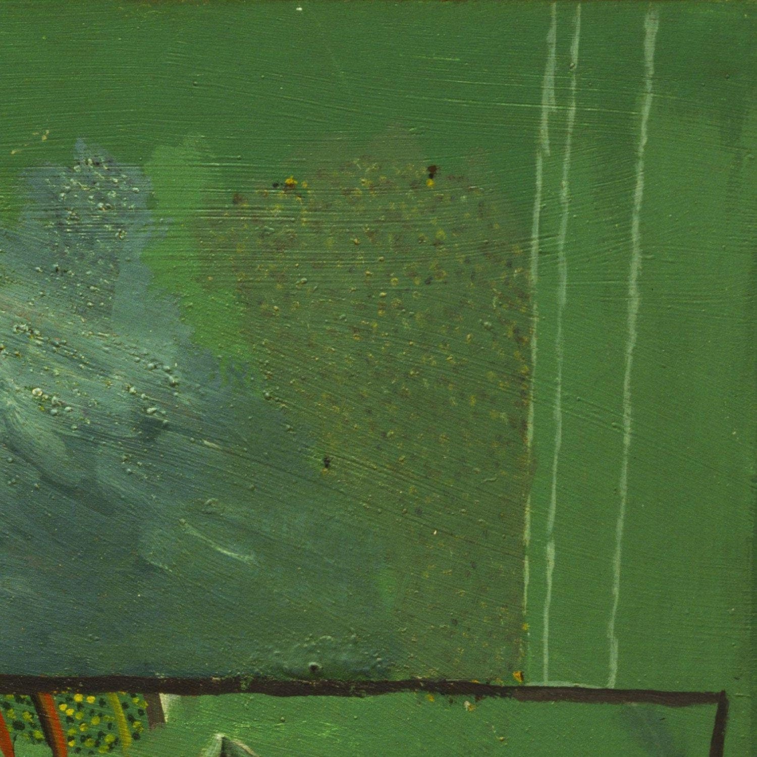 detail of the fine art reproduction from the top right corner