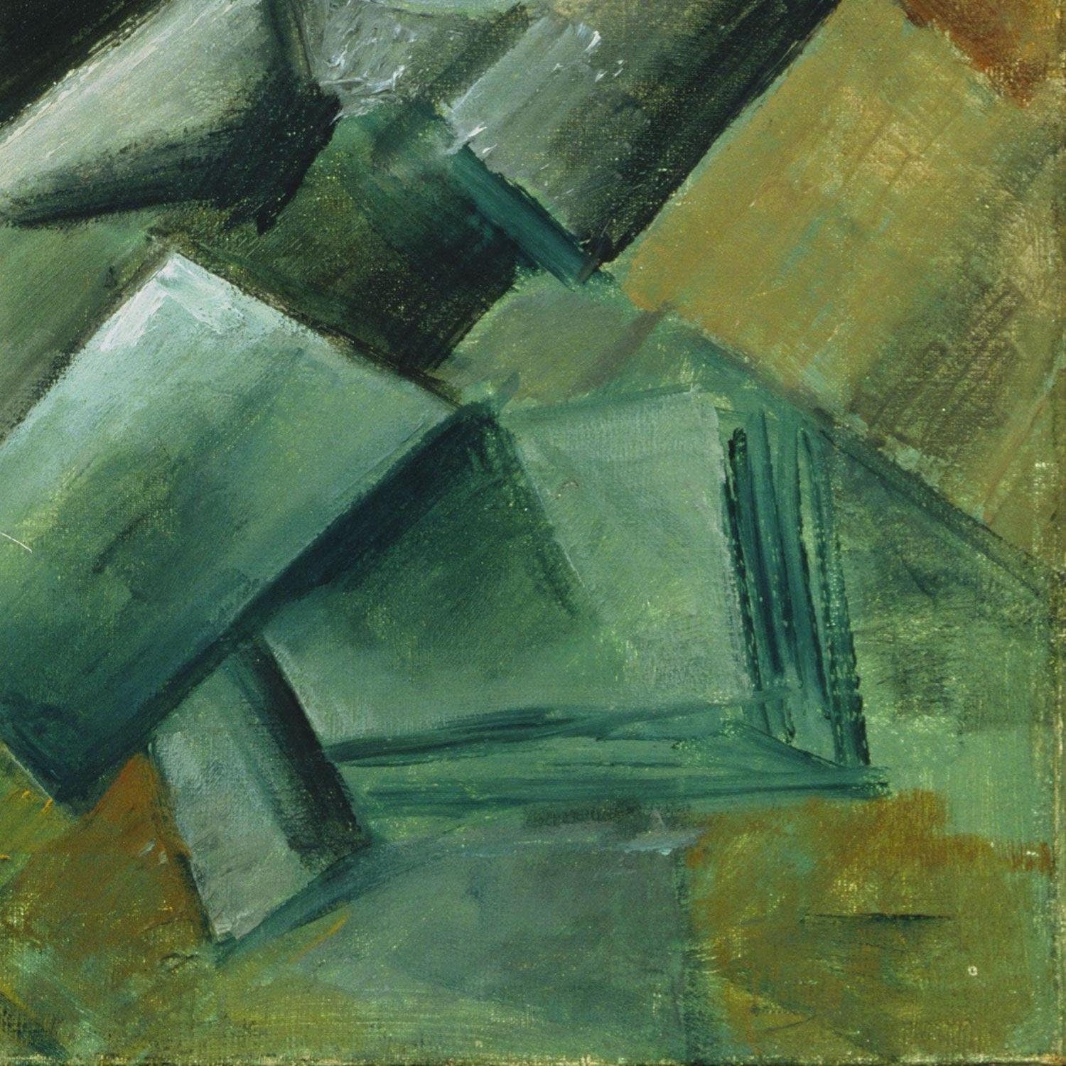 detail of the fine art reproduction from the bottom right corner