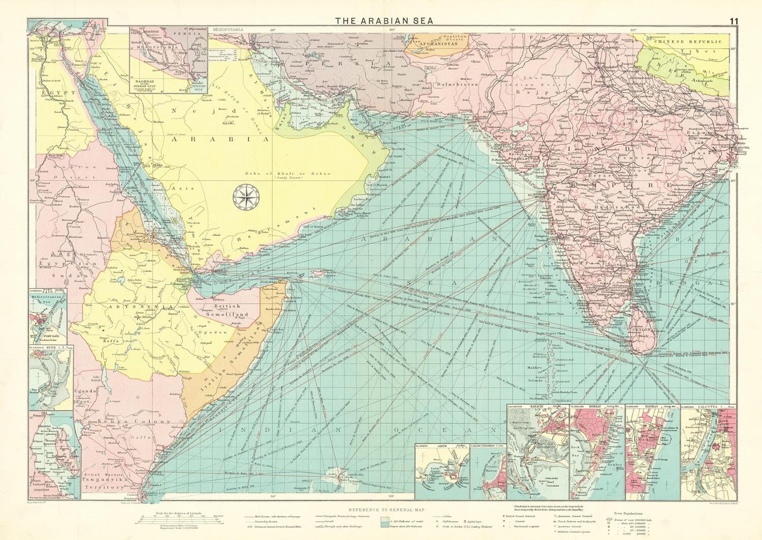 presentation of the map reproduction without a frame