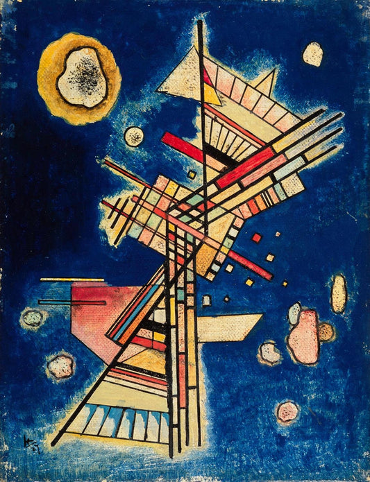 Wassily Kandinsky, Dark coolness, 1927