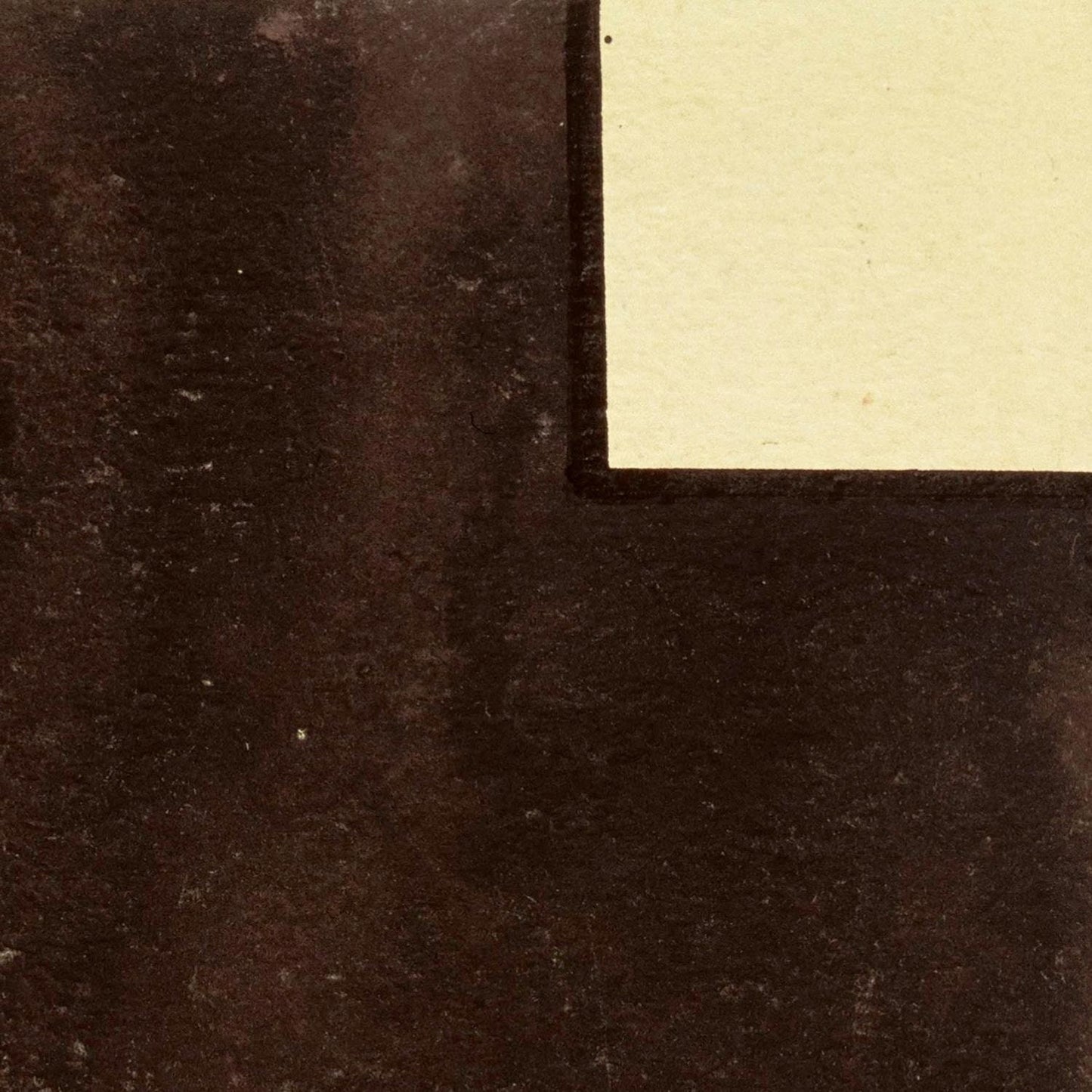 detail of the fine art reproduction from the top right corner