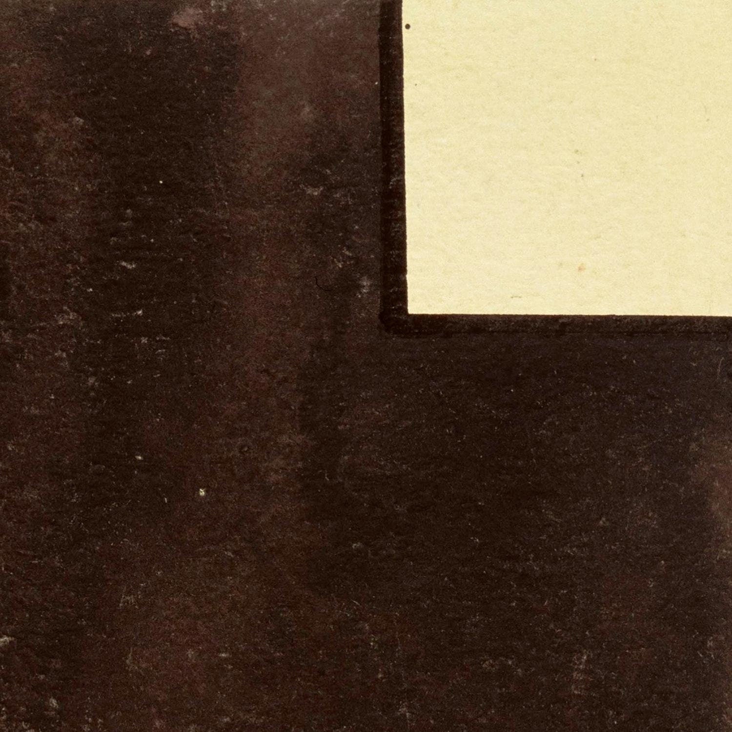 detail of the fine art reproduction from the top right corner