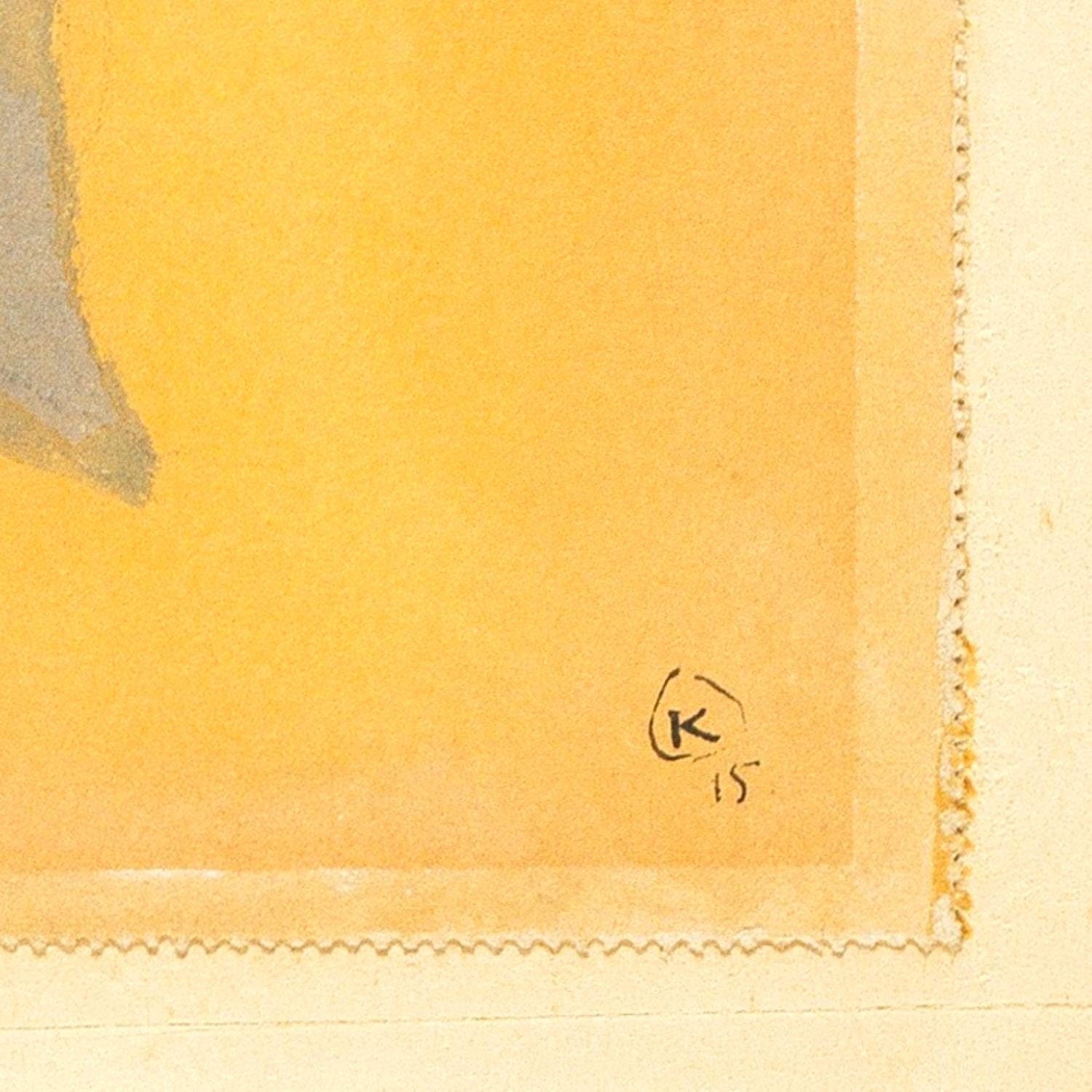 detail of the fine art reproduction from the bottom right corner