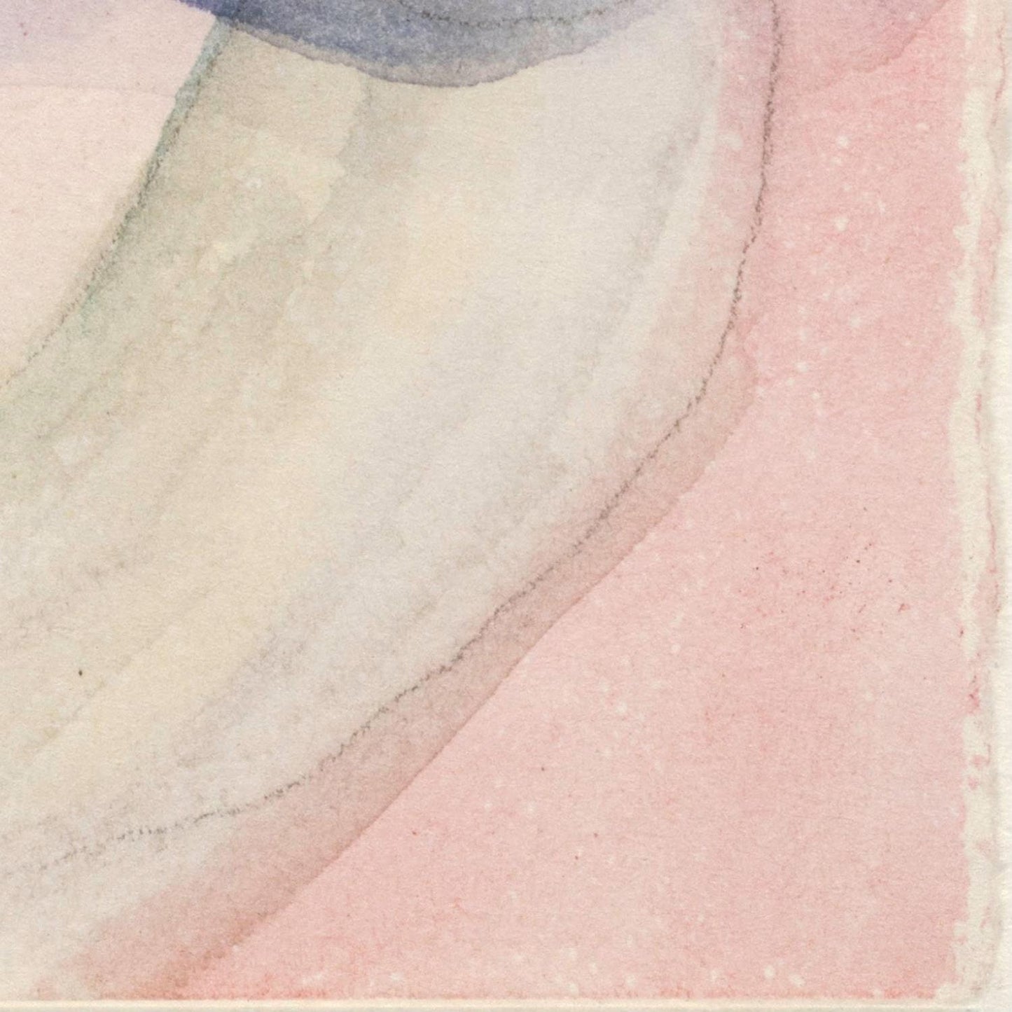 detail of the fine art reproduction from the bottom right corner