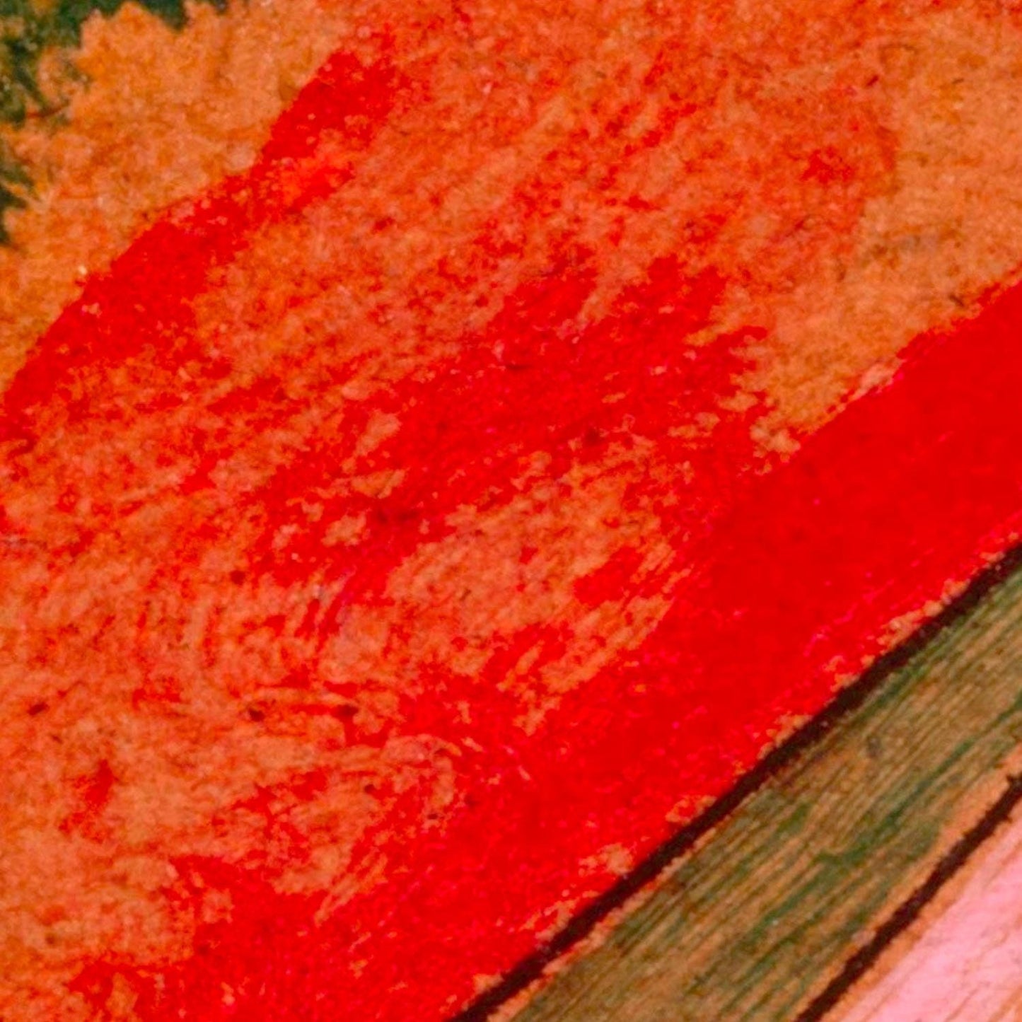 detail of the fine art reproduction from the centre 