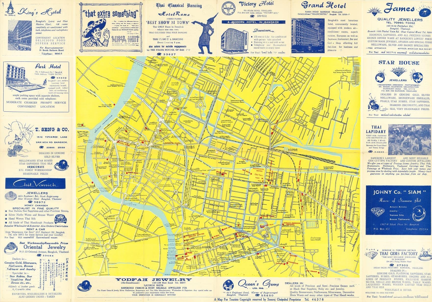 presentation of the map reproduction without a frame