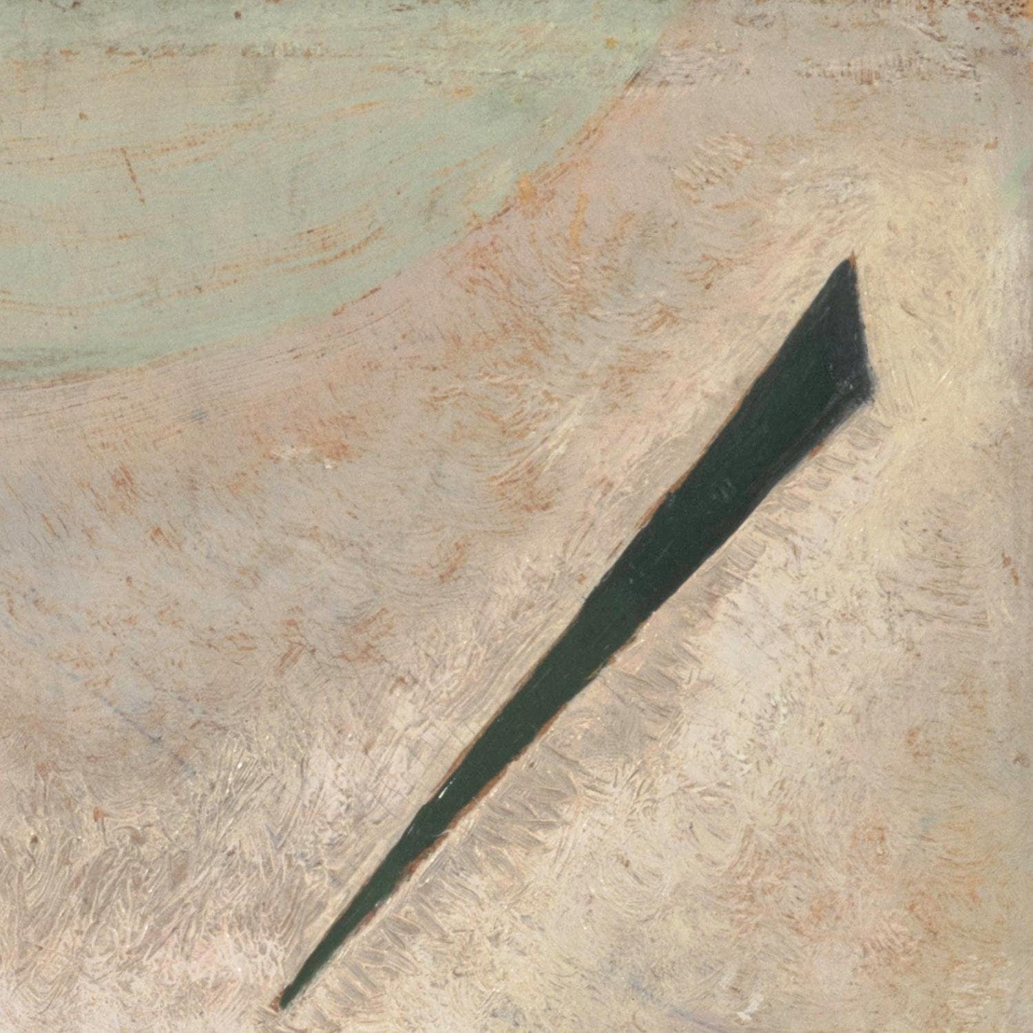 detail of the fine art reproduction from the top right corner