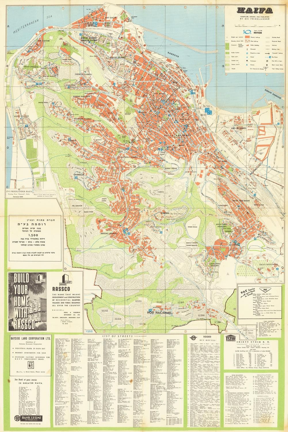 presentation of the map reproduction without a frame