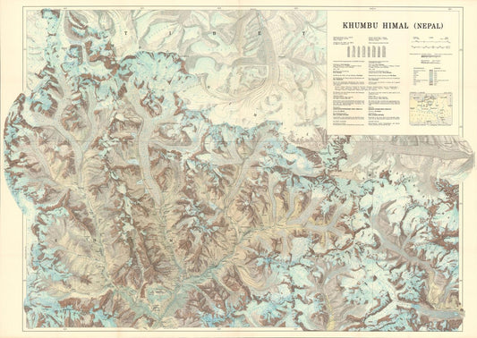 presentation of the map reproduction without a frame