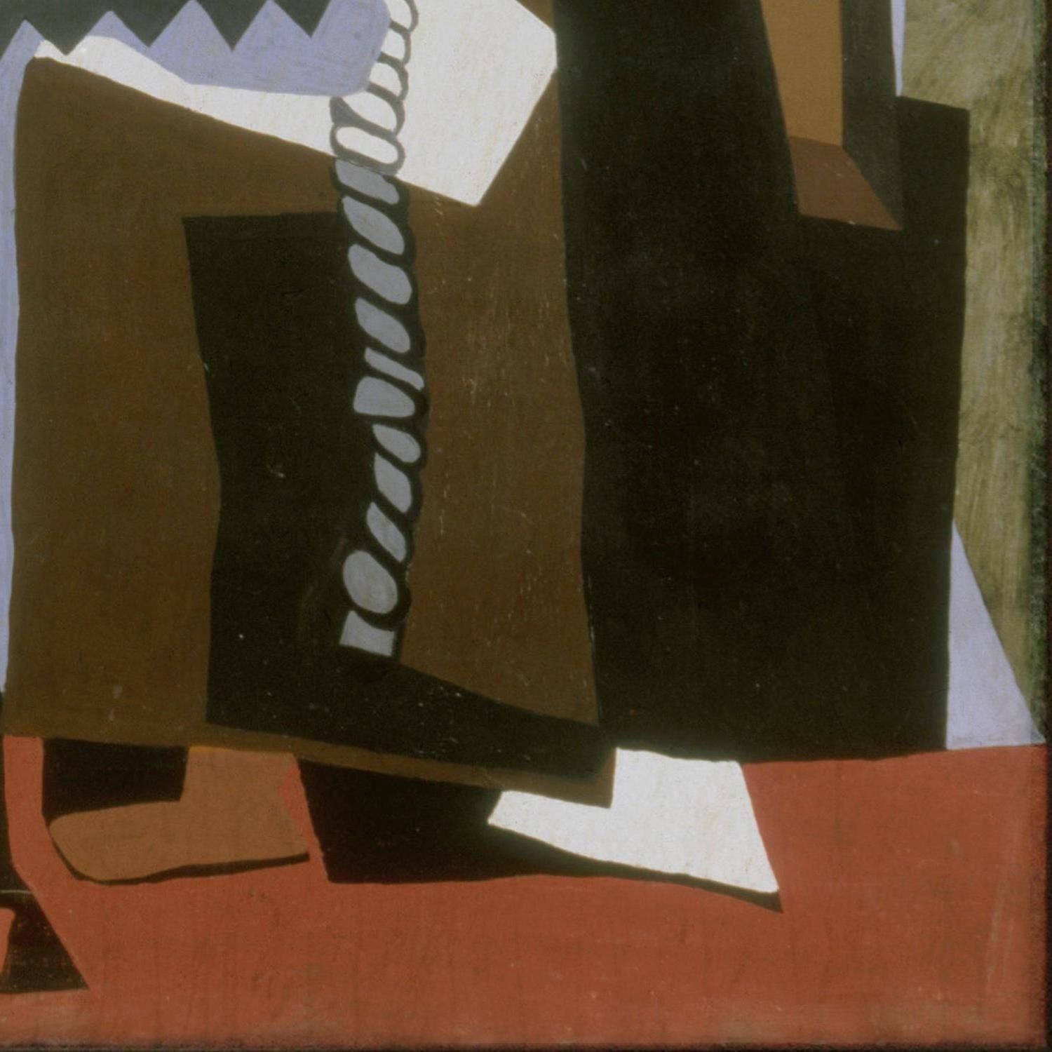 detail of the fine art reproduction from the bottom right corner