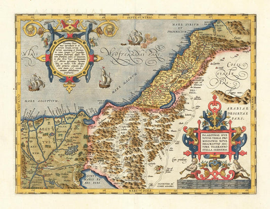 presentation of the map reproduction without a frame