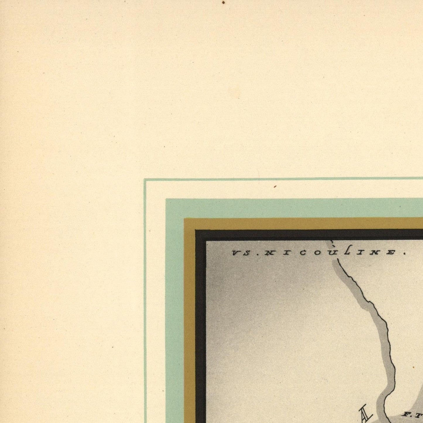 detail of the map from the top left corner