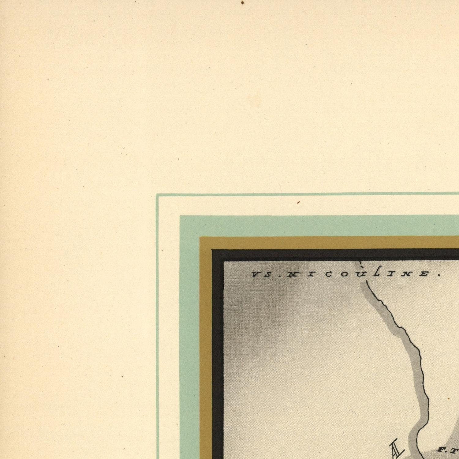 detail of the map from the top left corner