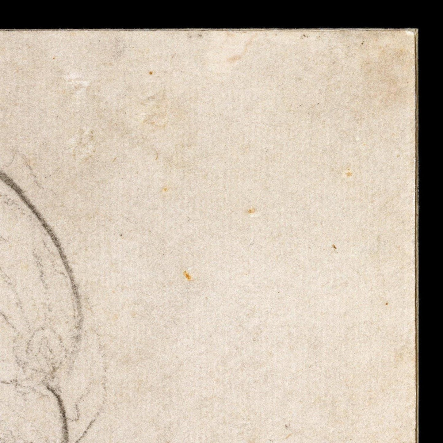 detail of the drawing reproduction from the top right corner