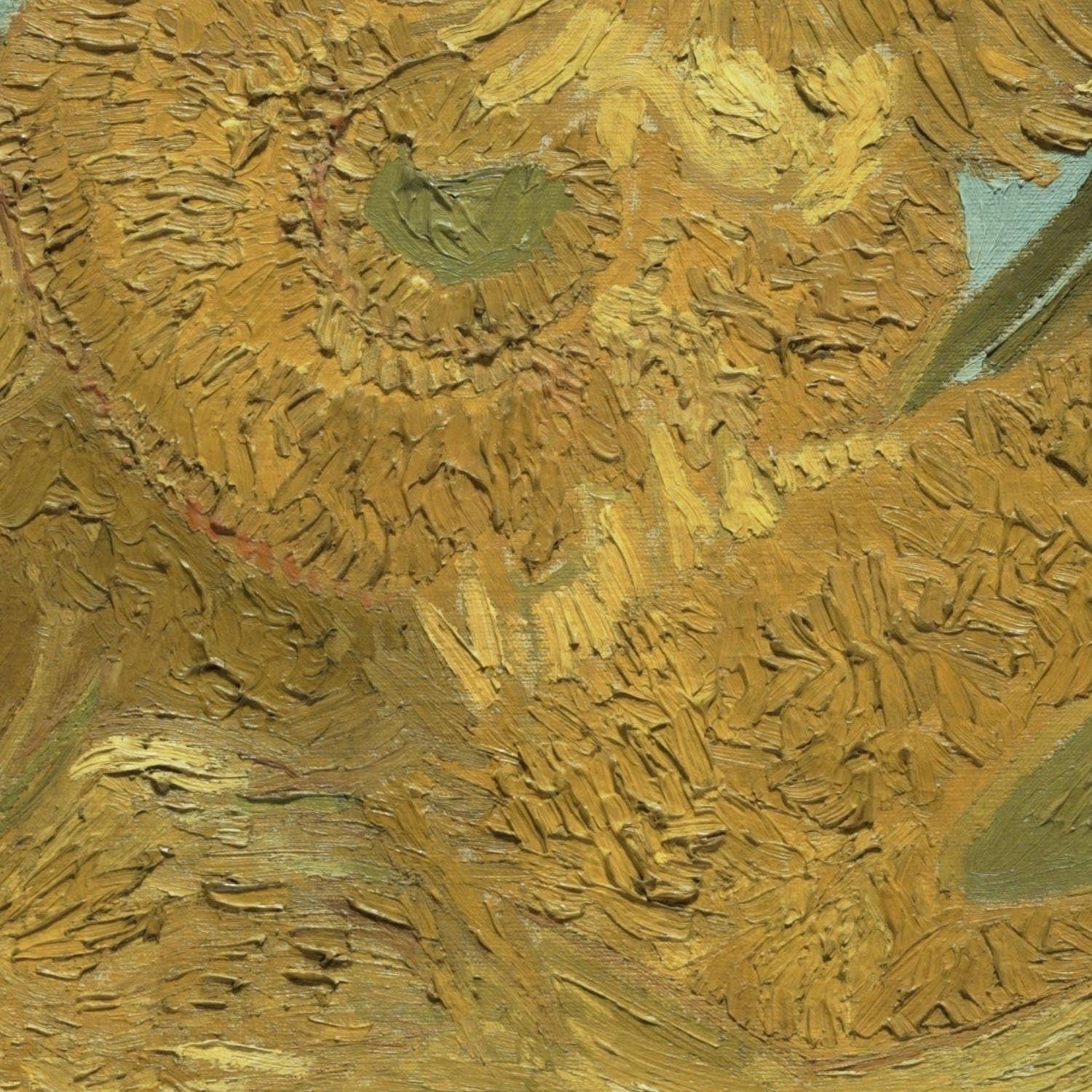 detail of the fine art reproduction from the centre 