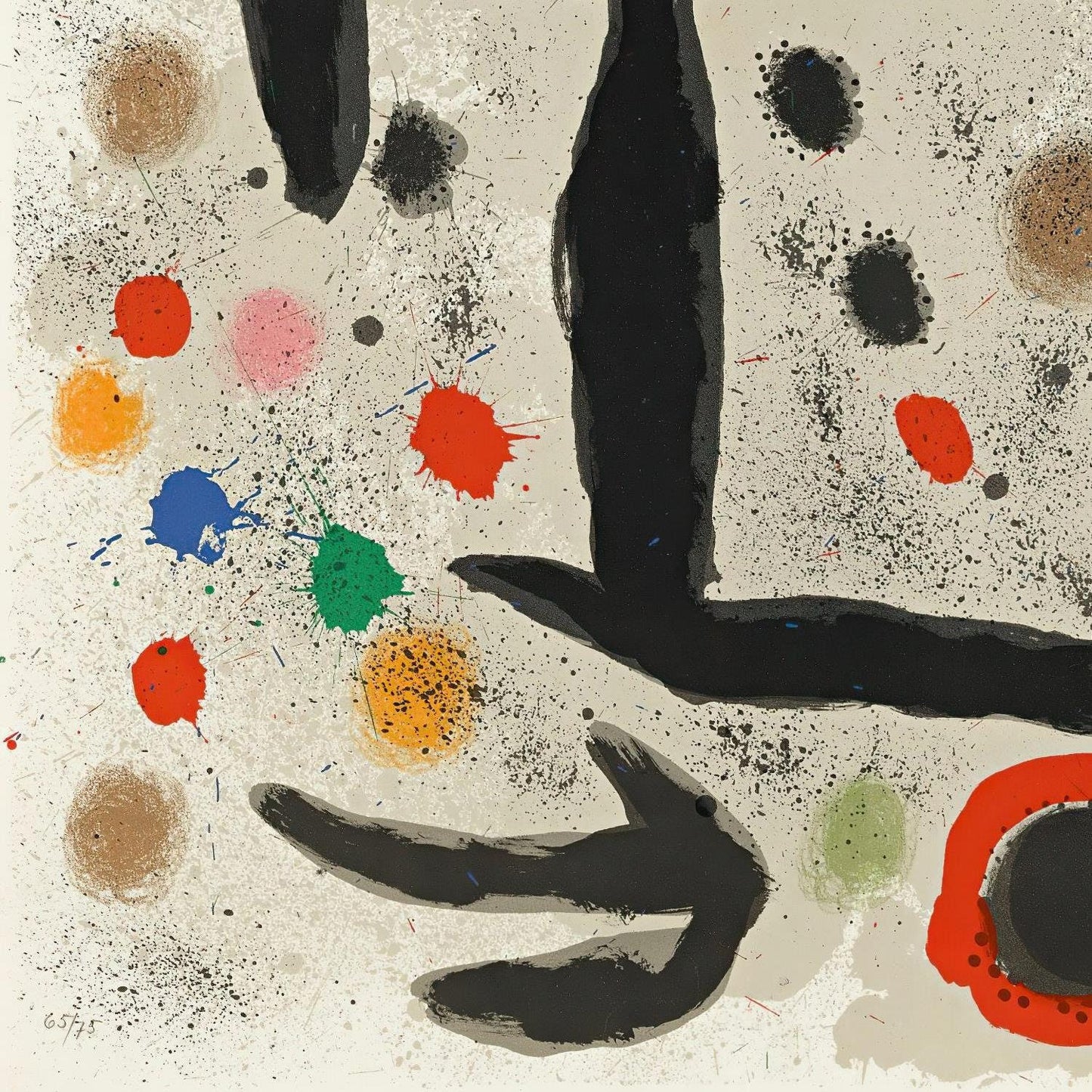 Joan Miro, The Perseides, plate 2, 1959